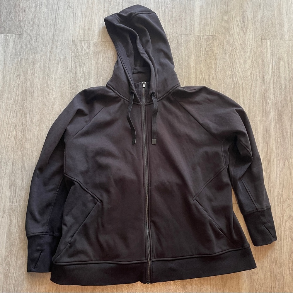 Athleta Black Triumph Hoodie Sz 2X - Picture 8 of 8